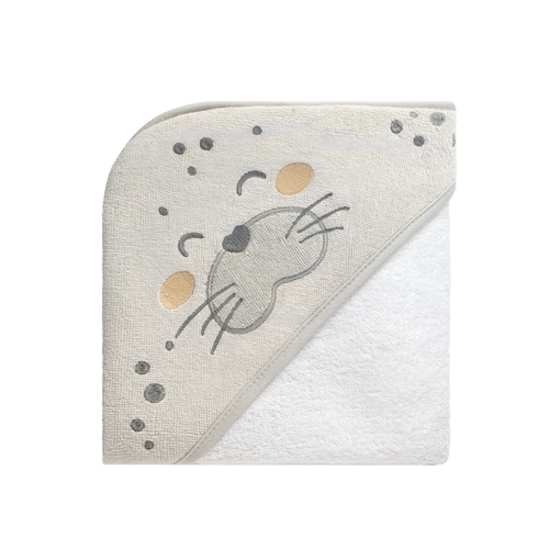 Бебешка хавлия с качулка 90/90см тери Seally Me PAT72539