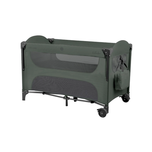 Зелена бебешка кошара на две нива Milky Way Green 2026 PAT72593