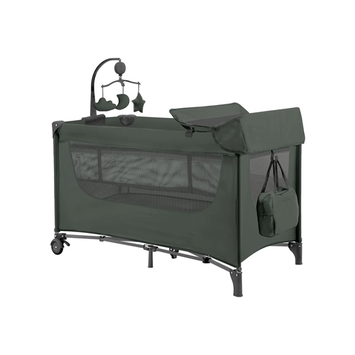 Бебешка кошара на две нива Nighty Night Green 2026 PAT72598