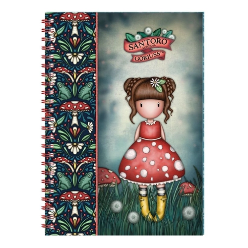 Тефтер с 2 книгоразделителя In The Forest Little Mushroom PAT72765