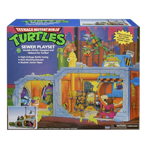 Детски комплект за игра Убежище на Костенурките Нинджа  PAT72804