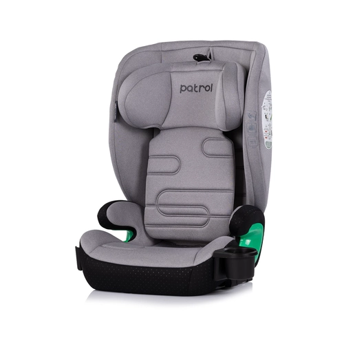 Стол за кола Patrol i-Size с IsoFix 100-150 cm Платина PAT72830