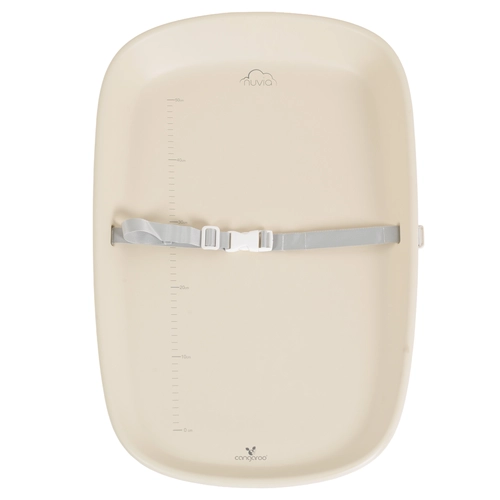 Бежова подложка за повиване на бебе Nuvia PAT72848