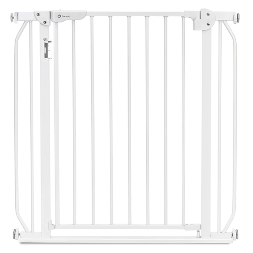 Бяла предпазна преграда за врата за бебе Truus Slim LED PAT72885