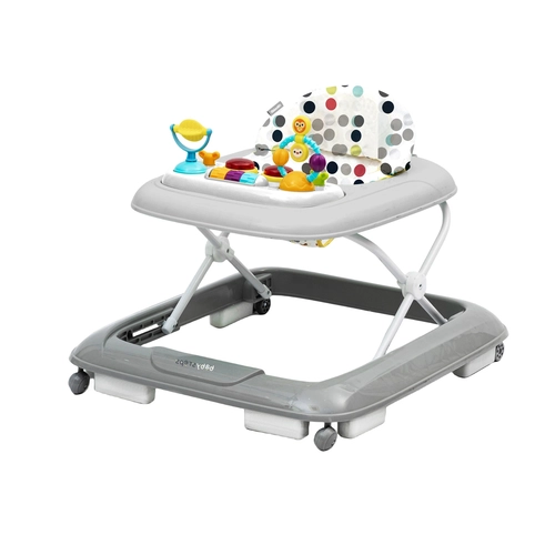 Детска сива проходилка с музикален панел Baby Steps PAT72934