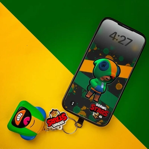 Детски скуиши ключодържател Brawl Stars Leon PAT73017