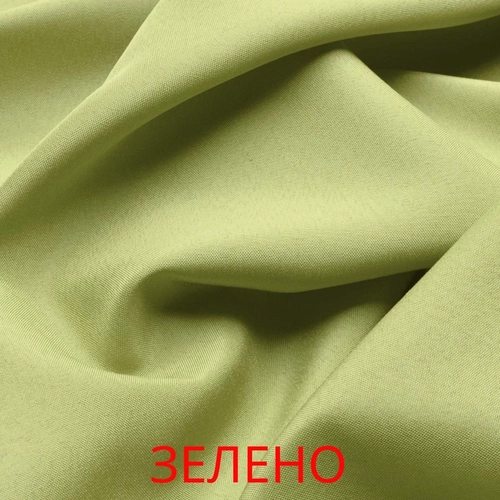 Луксозно зелено перде с лек затъмняващ ефект за детска стая PAT73322