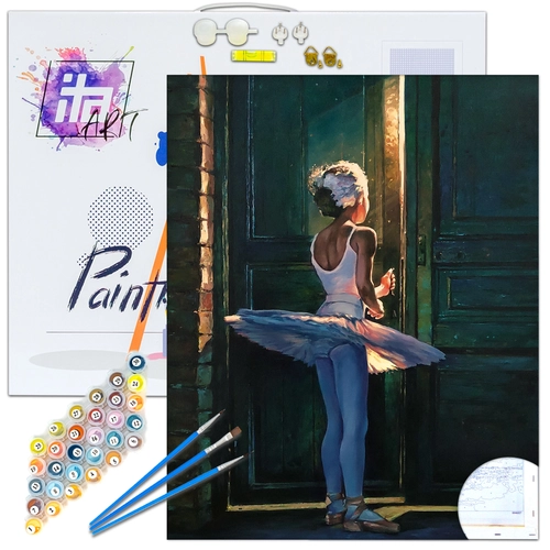 Детски комплект Рисуване по номера Тайнство 40х50см PAT73340