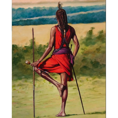 Детски комплект Рисуване по номера Африка 40х50см PAT73343