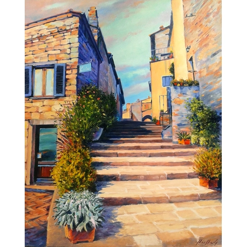 Детски комплект Рисуване по номера По стълбите 40х50см PAT73345