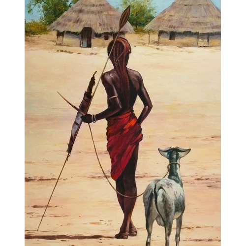 Детски комплект Рисуване по номера Африка 2, 40х50см PAT73346