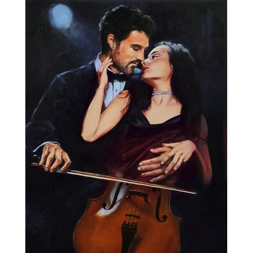 Детски комплект Рисуване по номера Концерт за двама 40х50см PAT73348