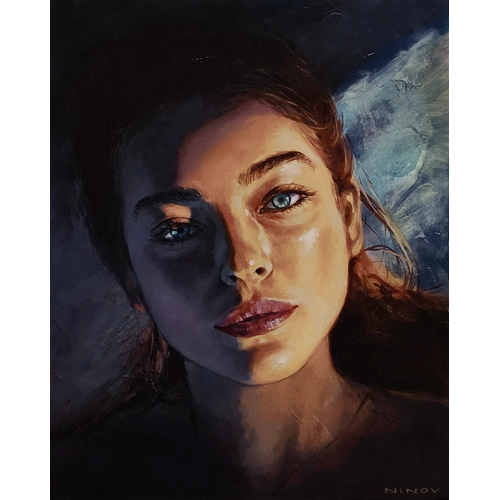 Детски сет Рисуване по номера Мечтание за звезди 40х50см PAT73355