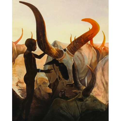 Детски сет Рисуване по номера Духът на Африка 2, 40х50см PAT73360