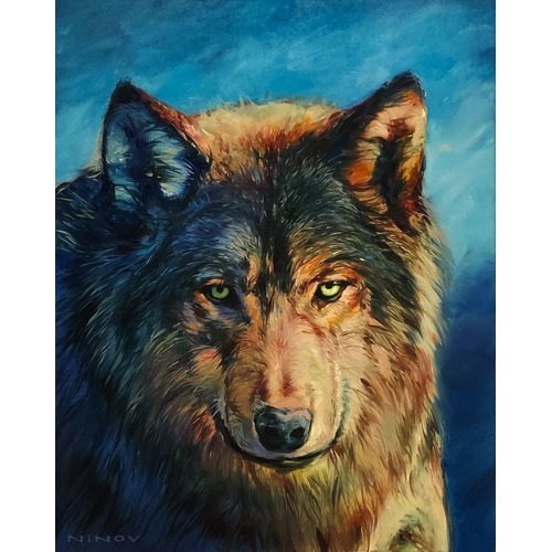 Детски комплект Рисуване по номера Вълкът 40х50см PAT73370