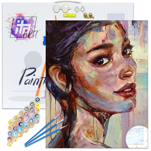 Детски комплект Рисуване по номера Желаеш ли ме 40х50см PAT73371