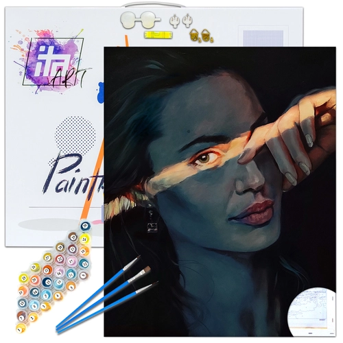 Детски комплект Рисуване по номера Анджелина 40х50см PAT73374