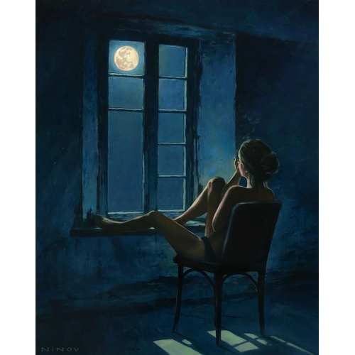 Детски сет Рисуване по номера В тишината на нощта 40х50см PAT73379