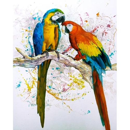 Детски комплект Рисуване по номера Влюбени 3, 40х50см PAT73383