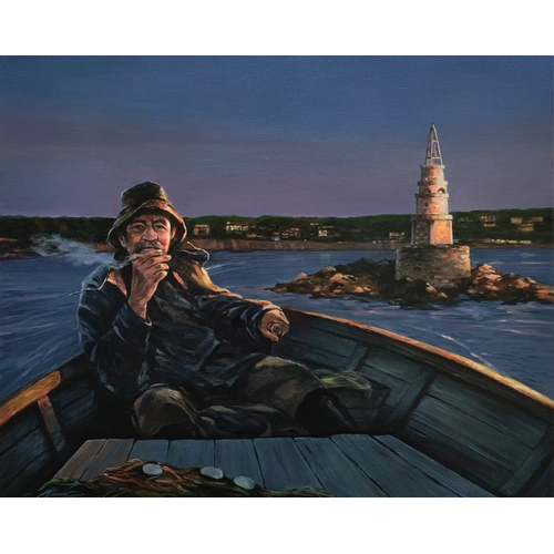 Детски комплект Рисуване по номера Преди изгрев 40х50см PAT73386