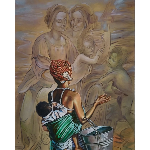 Рисуване по номера Репродукция по Али Хасун 40х50см PAT73388