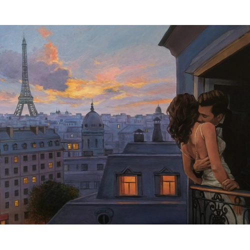 Детски комплект Рисуване по номера С ухание на Париж 40х50см PAT73389