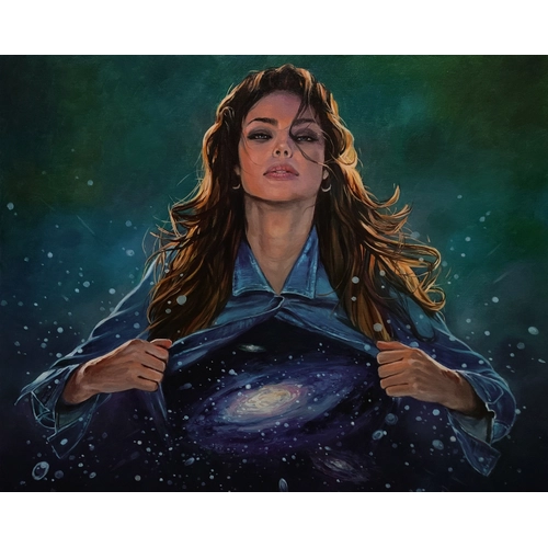 Детски сет Рисуване по номера Вътрешен космос 40х50см PAT73393