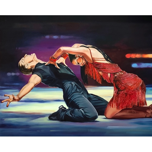 Детски комплект Рисуване по номера Магията на танца 40х50см PAT73396