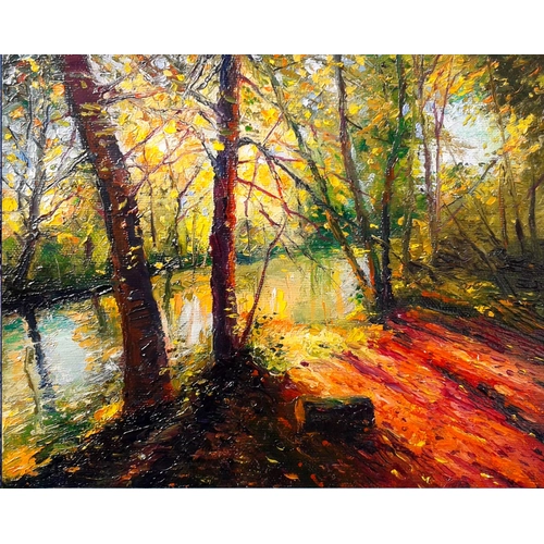 Детски комплект Рисуване по номера Есенен следобед 40х50см PAT73400