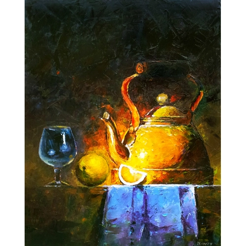 Детски комплект Рисуване по номера Натюрморт с лимон 40х50см PAT73414