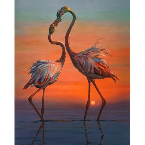 Детски комплект Рисуване по номера Влюбени 6, 40х50см PAT73419