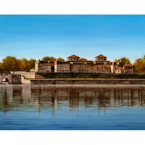 Детски комплект Рисуване по номера Крепост Баба Вида 40х50см PAT73421