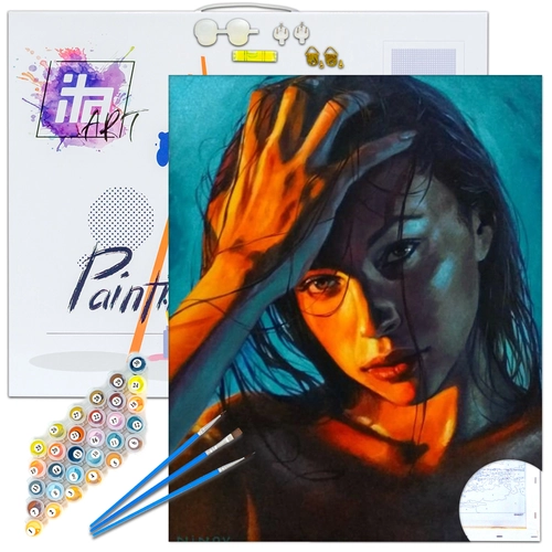 Детски комплект Рисуване по номера Да те жадувам 40х50см PAT73423