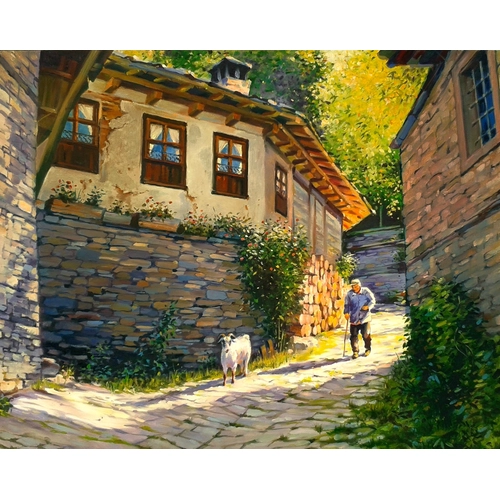 Детски комплект Рисуване по номера Ранен следобед 40х50см PAT73435