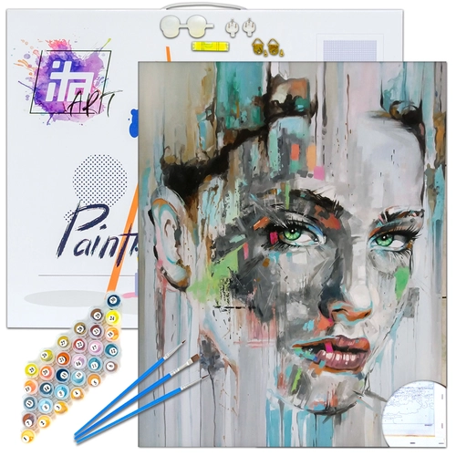 Детски комплект Рисуване по номера Само ти 30х40см PAT73444