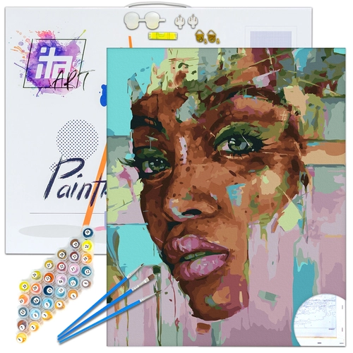 Детски комплект Рисуване по номера Очаквам те 30х40см PAT73445