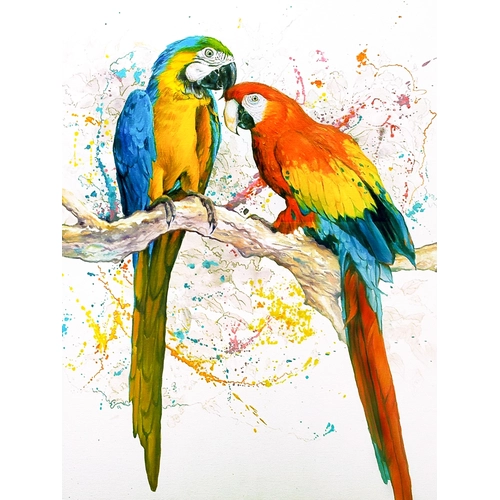 Детски комплект Рисуване по номера Влюбени 3, 30х40см PAT73448