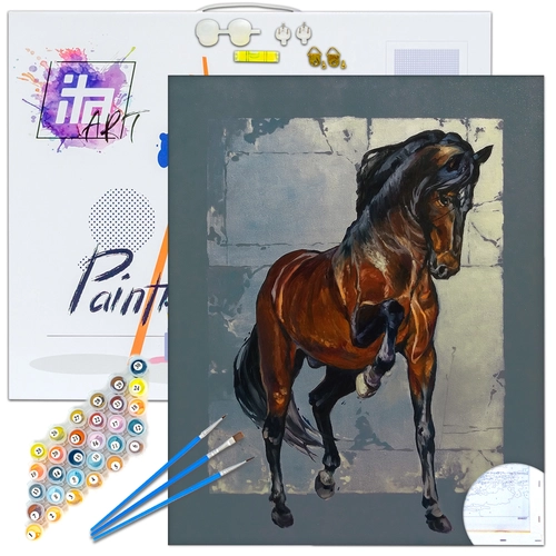 Детски комплект Рисуване по номера Победител 30х40см PAT73450