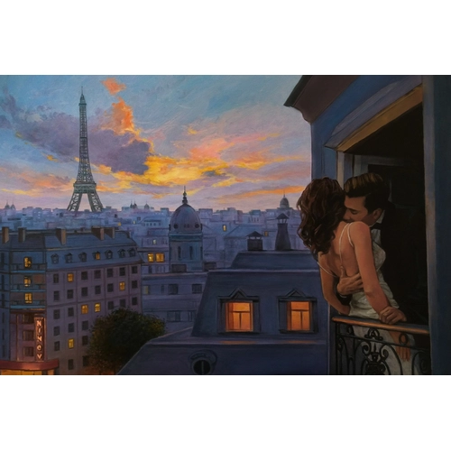 Детски комплект Рисуване по номера С ухание на Париж 40х60см PAT73457