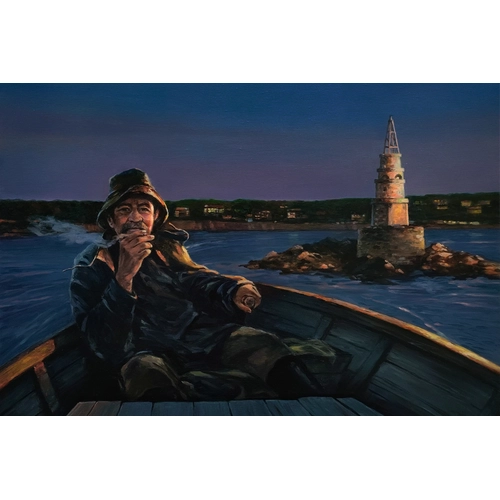 Детски комплект Рисуване по номера Преди зазоряване, 40х60см PAT73471