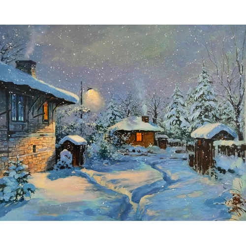 Комплект 3 броя рисуване по номера Селска идилия 40х50см PAT73476