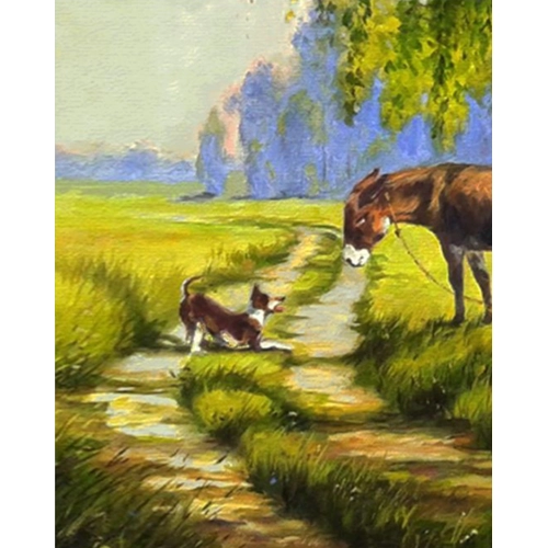 Детски сет Рисуване по номера Триптих Сенокос, 3x40х50см PAT73481