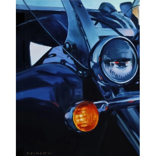 Рисуване по номера Триптих Harley-Davidson, 3x40х50см PAT73482