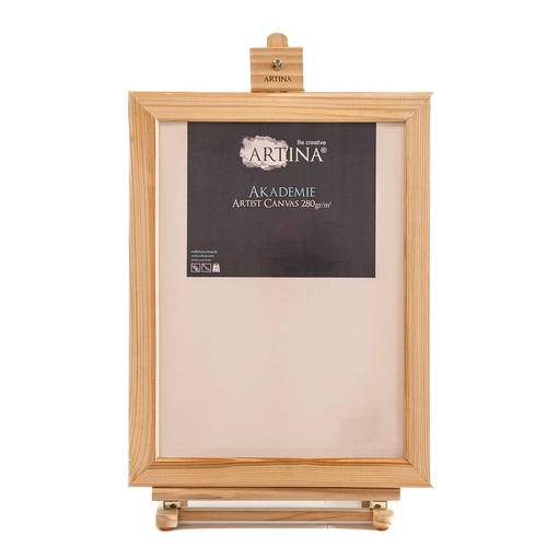 Рамка от естествена дървесина, бяла със заоблен профил PAT73533