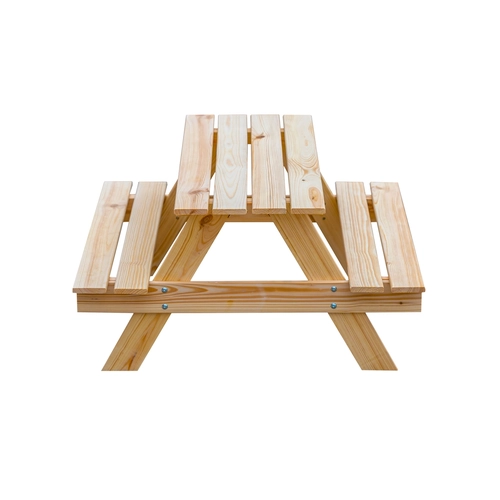 Детска масичка с две пейки Натурална 90х85х46см PAT73709