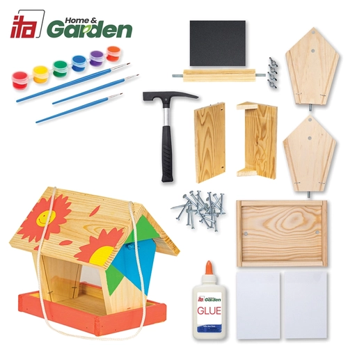 Хранилка за птички сглоби и оцвети FlybyFeeder PAT73758