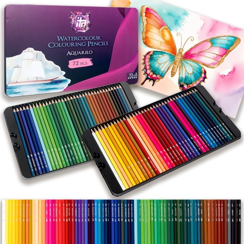 Комплект 72бр. детски акварелни моливи ITA ART PAT73777