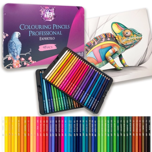 Професионален комплект от 48бр. детски моливи ITA ART PAT73778