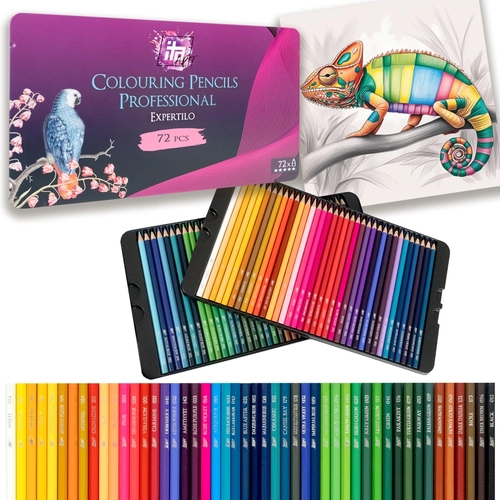 Професионален комплект от 72бр. детски моливи ITA ART PAT73779