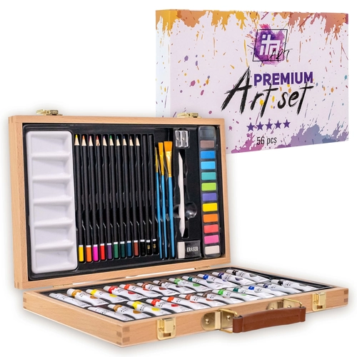 Детски художествен комплект Виченца 56 части PAT73882